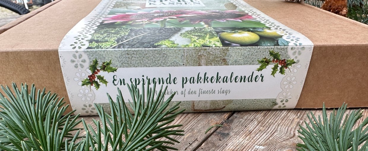 årets frøpakkekalender - 369 kr.