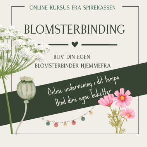 Onlinekursus - Bliv din egen blomsterbinder
