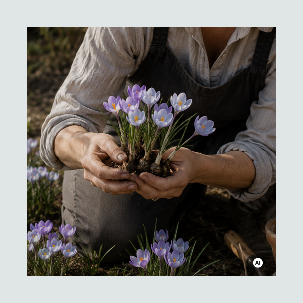 Botanisk krokus 'Blue Pearl'�