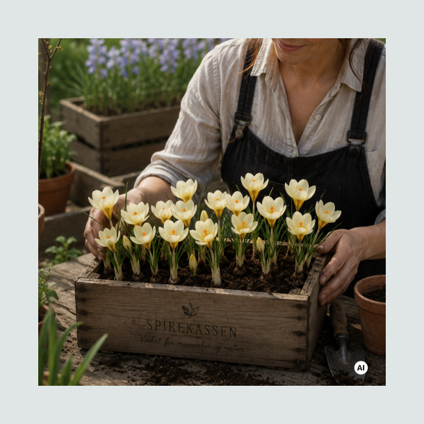 Botanisk krokus 'Cream Beauty'