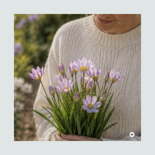 Botanisk tulipa specie saxatilis