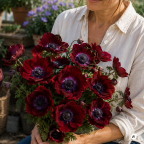 Fransk Anemone Mistral� 'Bordeaux'