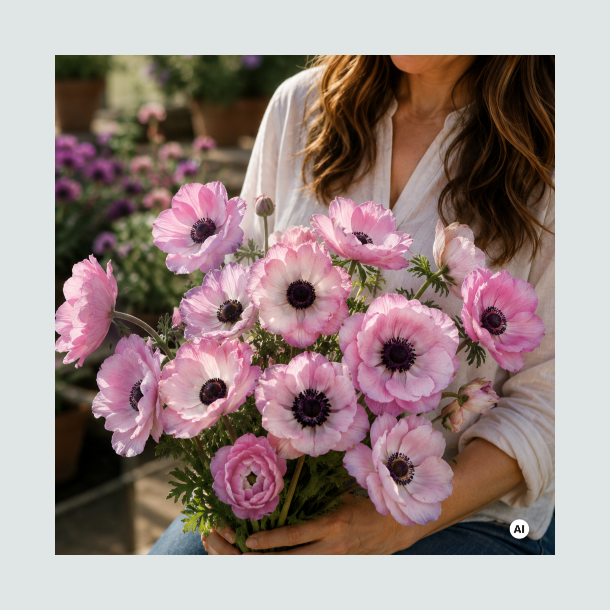 Fransk Anemone Mistral Plus� 'Edge Rosa'  