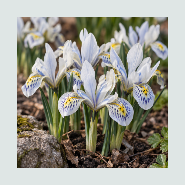 Iris 'Katharine Hodgkin' (Botanisk)