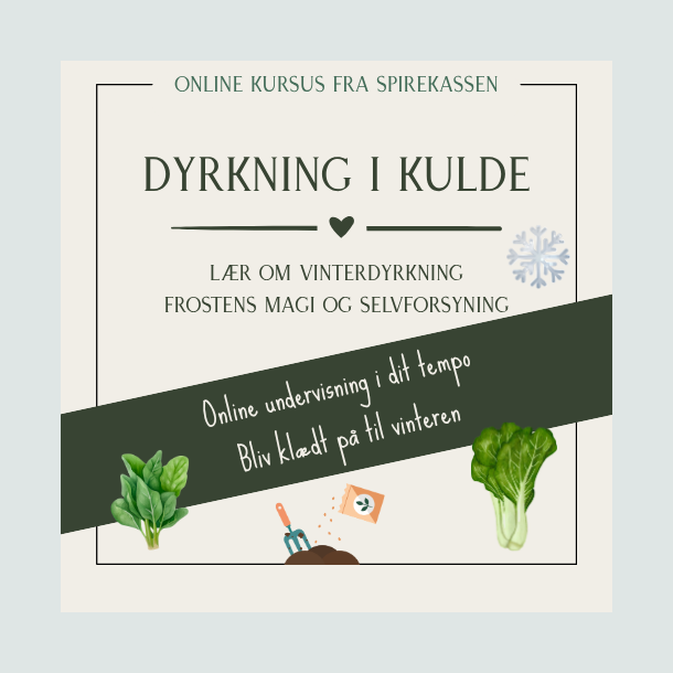 Onlinekursus - Vinterdyrkning i drivhus
