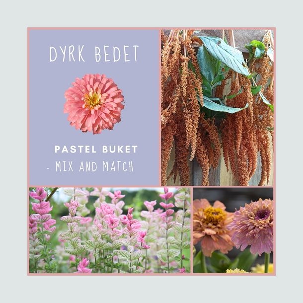 Pastel buket - mix and match