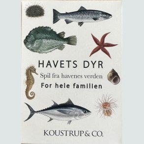 Spillekort - Havets Dyr