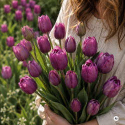 Tulipan 'Purple Prince' 