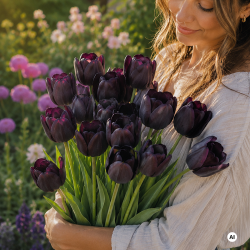 Tulipan 'Queen of Night' 
