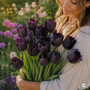 Tulipan 'Queen of Night' 