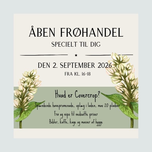 ben frhandel - COVERCROP
